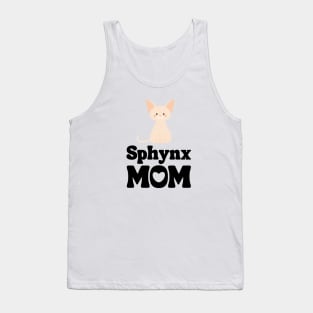 Sphynx Mom Shirt / Sphynx Cat Mama T-Shirt / Funny Cat Shirt / Gift for Sphynx Cat Lover Tank Top